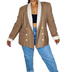 Vintage Karen Scott Two Toned Blazer